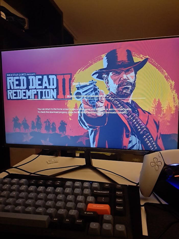 Red dead Redemption 2 on Console